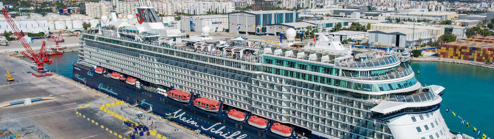 Mein Schiff 6, QTerminals Antalya Limanı’nda