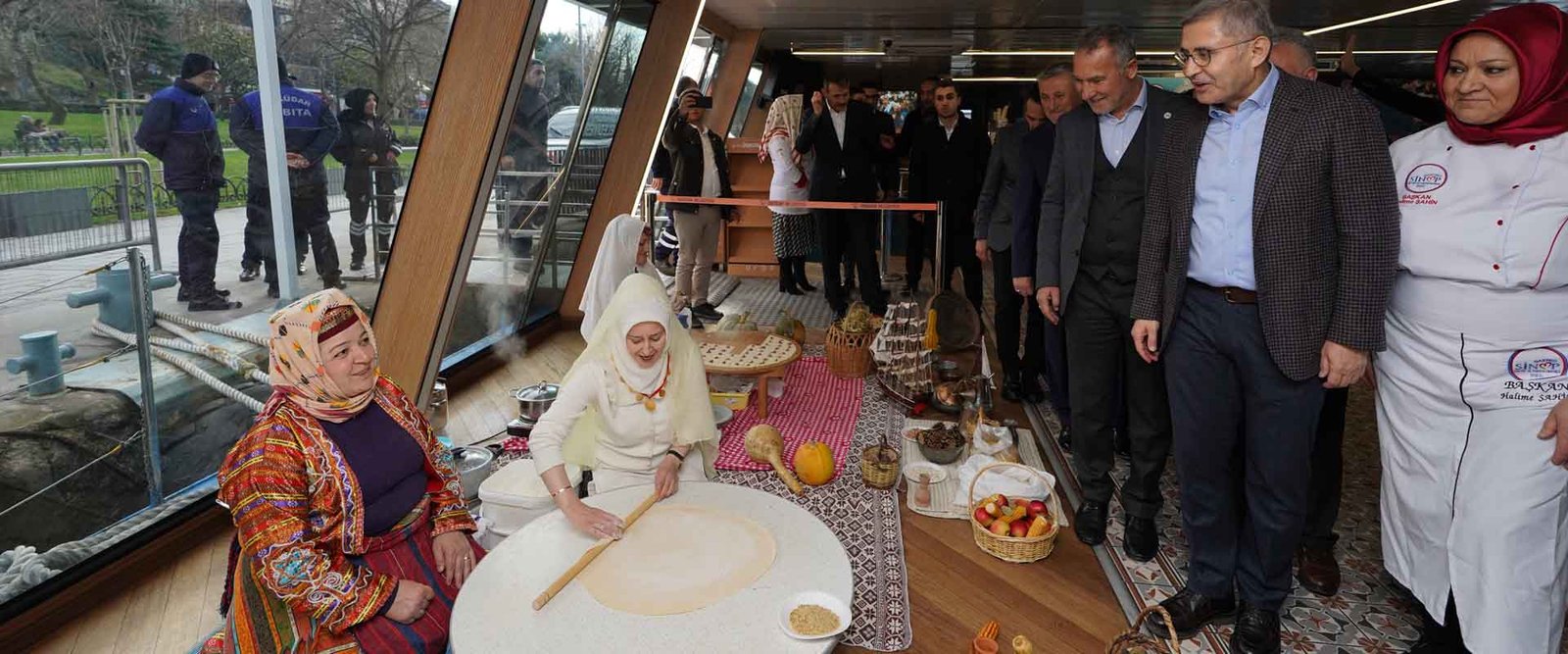SİYAD Sinop Yöresel Yemek Yarışması Üsküdar Belediye Başkanı Hilmi Türkmen (7)