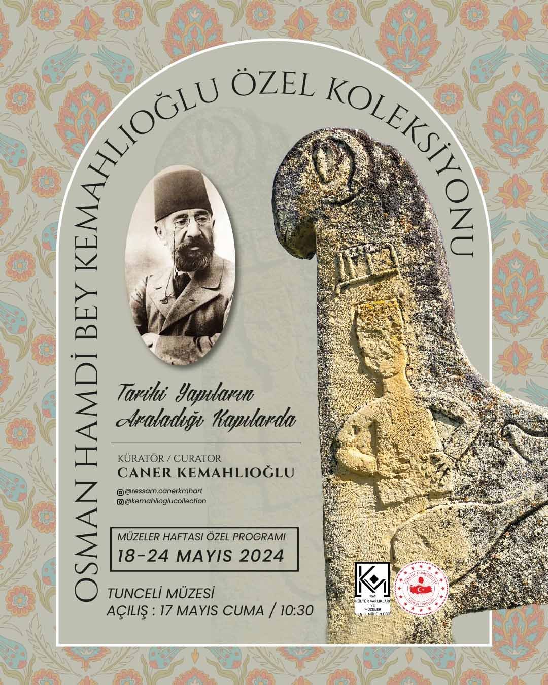 Osman Hamdi Bey Kemahlıoğlu Özel Koleksiyonu Sergisinin 2. Durağı Tunceli Müzesi (6)