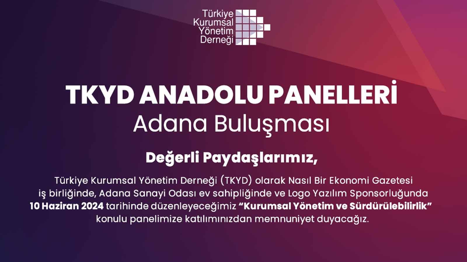 Tkyd’nin Anadolu Panelleri 10 Haziran’da Adana’da Düzenlenecek (2)