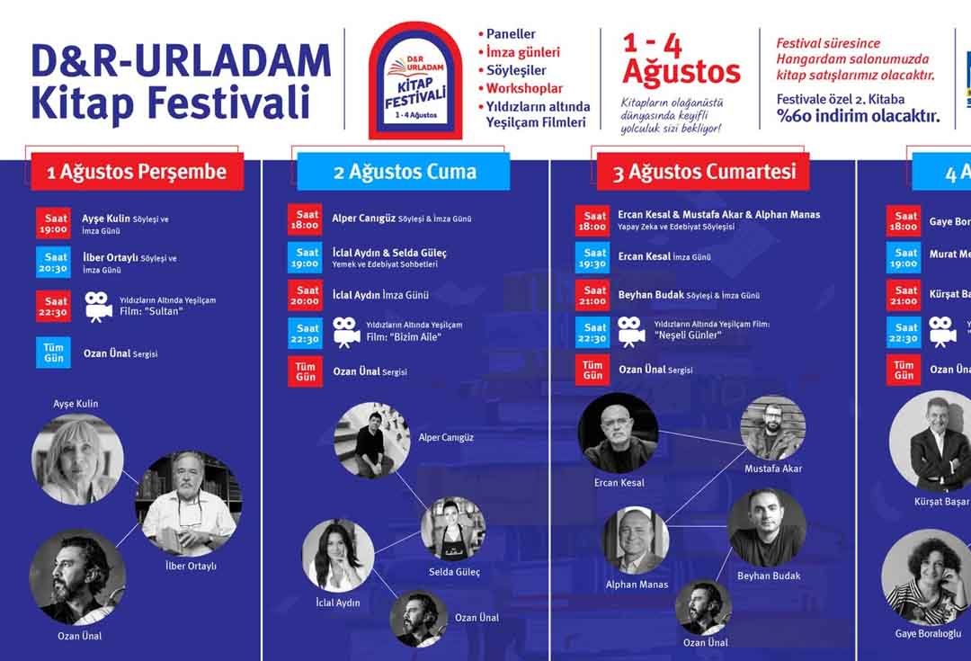 D&R Urladam Kitap Festivali: Edebiyat ve Sanat Dolu 4 Gün