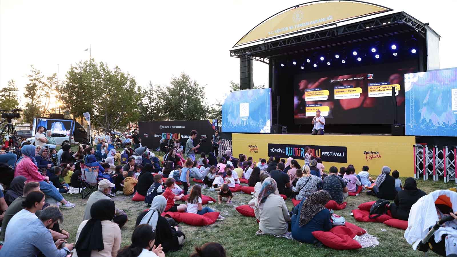 Erzurum Kültür Yolu Festivali’nde Çocuklara Özel Etkinlikler Çocuk Köyü’ne Büyük İlgi (3)