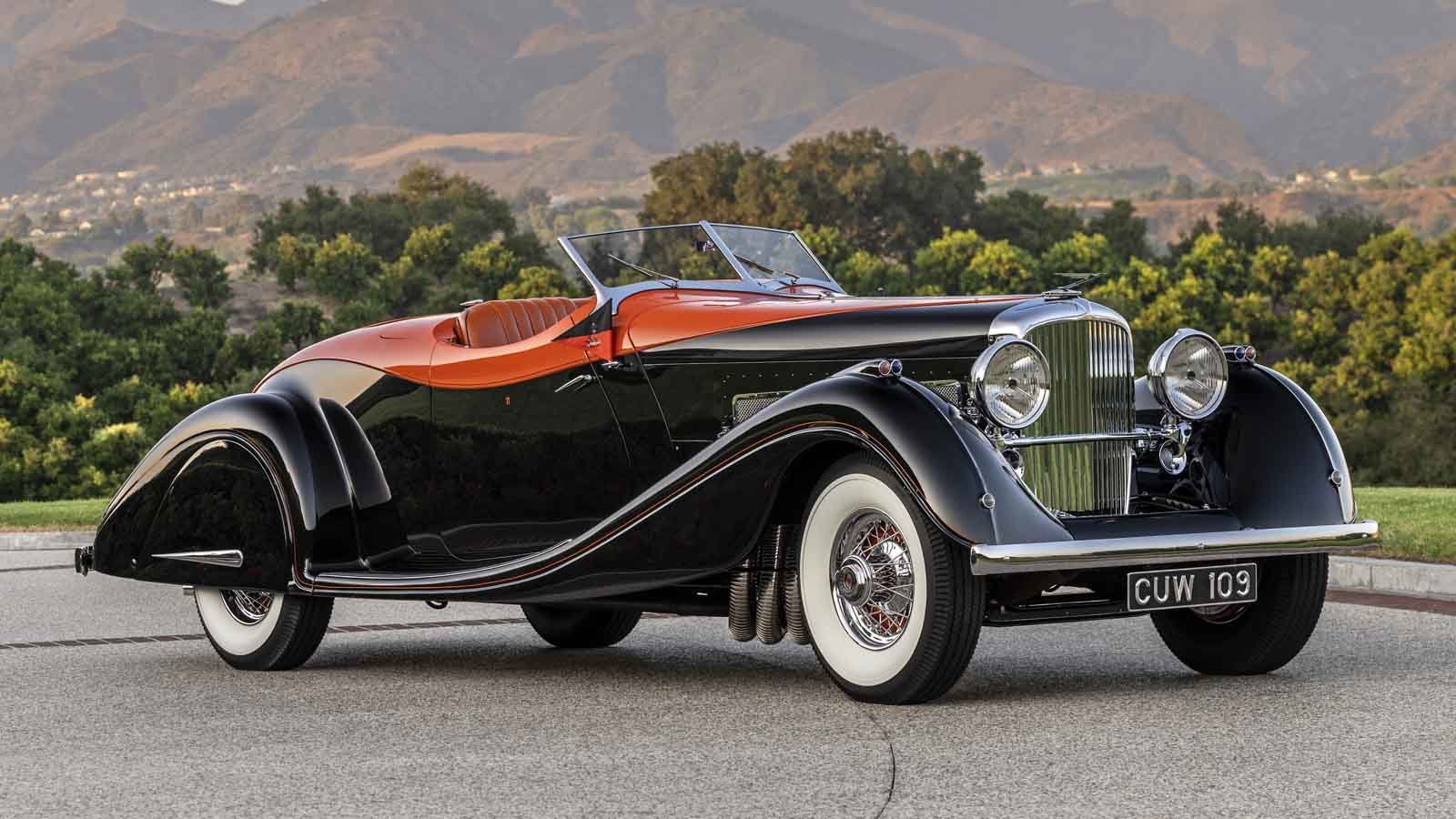 1935 Duesenberg Model J Speedster, Peninsula Classics Best Of The Best 2023 Ödülünü Kazandı (6)