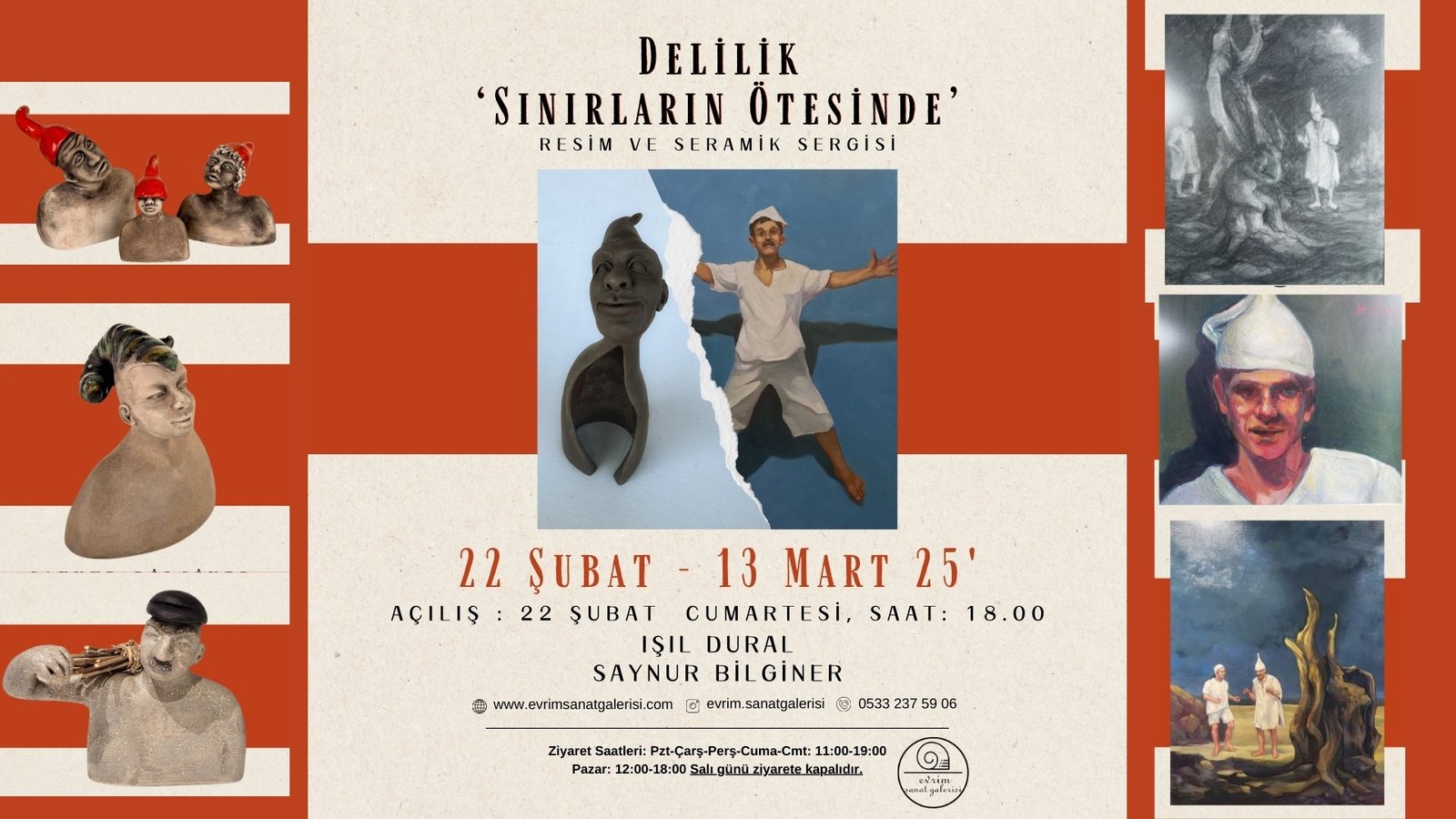 Delilik “sınırların Ötesinde” Sanatın Cesur Ve Özgür Yüzü Evrim Sanat Galerisi’nde! (7)